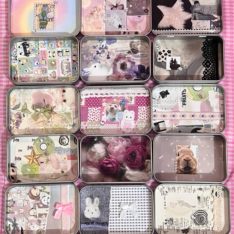 Jual TIN BOX WALLETS ALTOIDS TIN BOX TIN CASE WALLET DECO AESTHETIC TIN ...