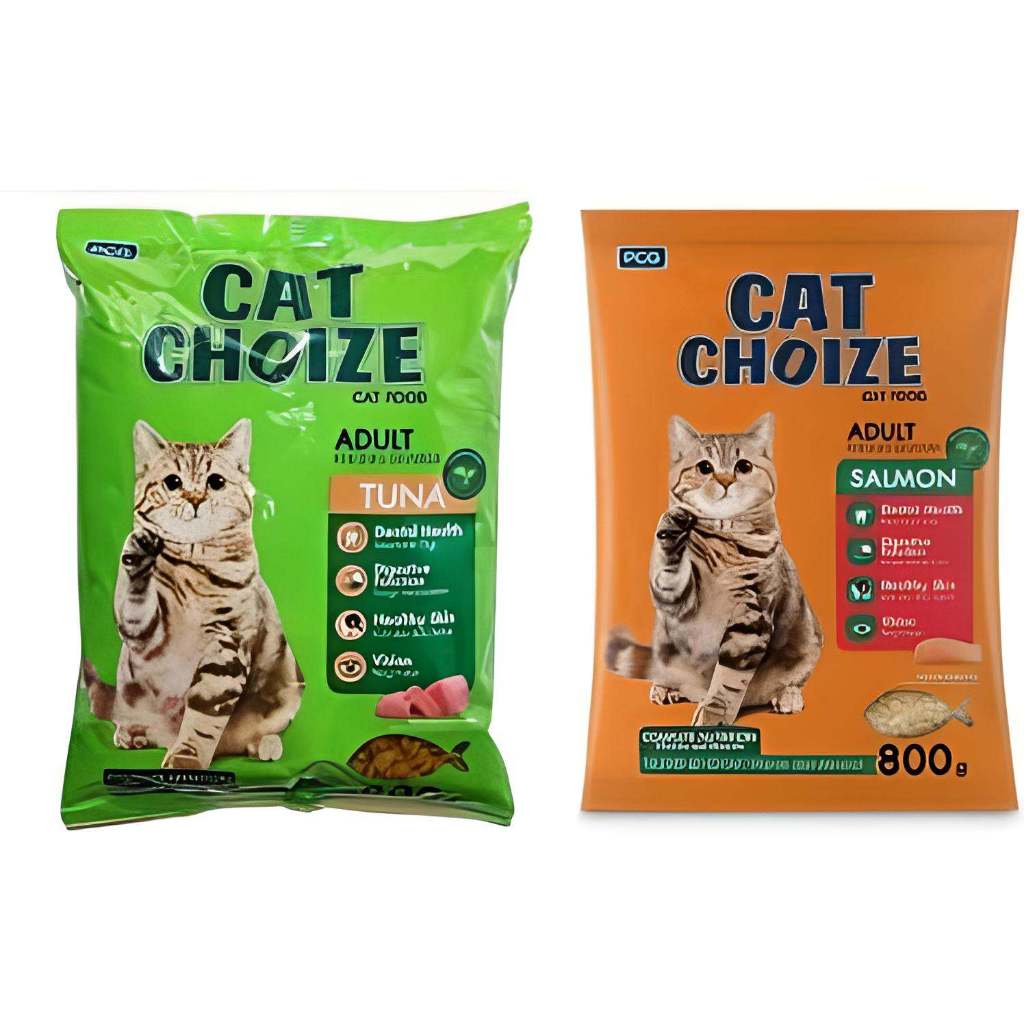 Jual CAT CHOIZE ADULT KITTEN Makanan Kucing TUNA SALMON Dry Food Choice ...