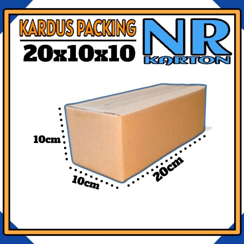 Jual kardus packing UK 20x10x10 kardus besar kardus kecil | Shopee ...