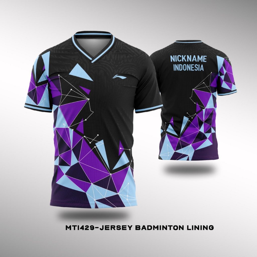 Jersey Badminton Bulu Tangkis Free Custom Desain Sesuai Keinginan