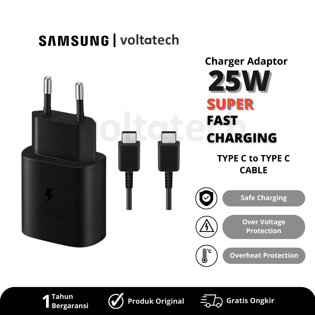 Jual Charger Samsung 25W Super Fast Charging Original Compatible All
