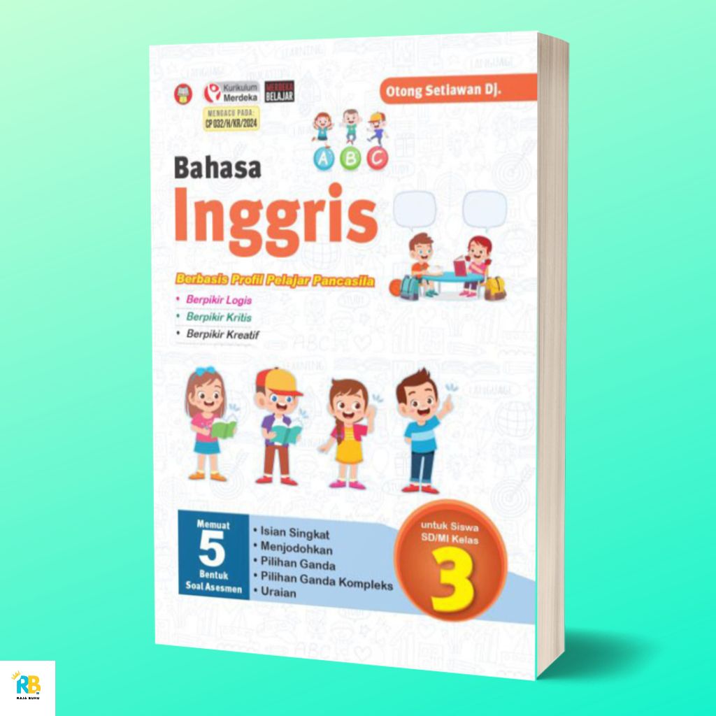 Jual Buku Bahasa Inggris SD/MI Kelas 3 Kurikulum Merdeka | Shopee Indonesia