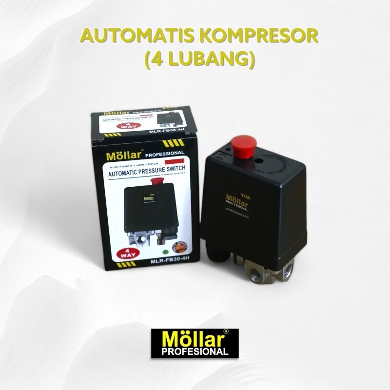 Jual Automatis Kompressor 4 Lubang Mollar Automatic Compressor Pressure ...