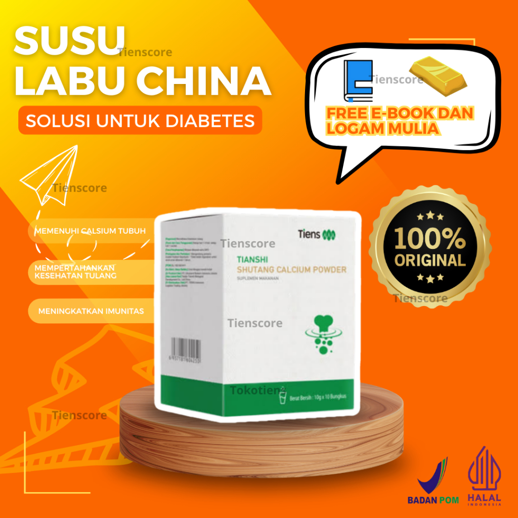 Jual Susu Labu China Shutang Calcium Powder Obat Diabetes Gula Darah ...