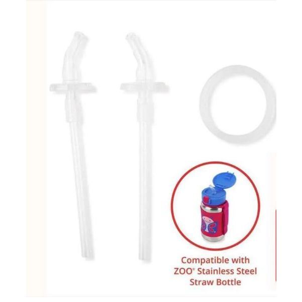Jual Skiphop Extra Straw Silicone Bottle - Sedotan Silikon Tambahan Zoo ...