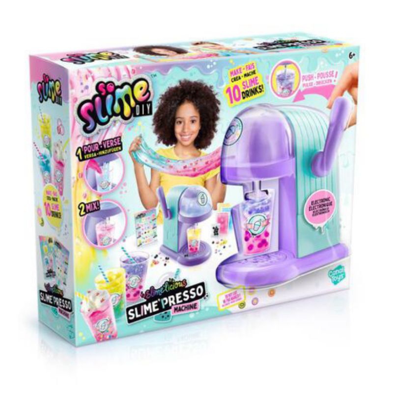 Jual So slime DIY slime drinks factory coffee shop original canal toys ...