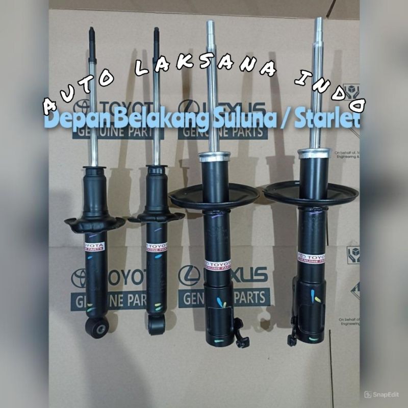 Jual Shockbreaker Depan Dan Belakang Mobil Toyota Soluna Starlet ...