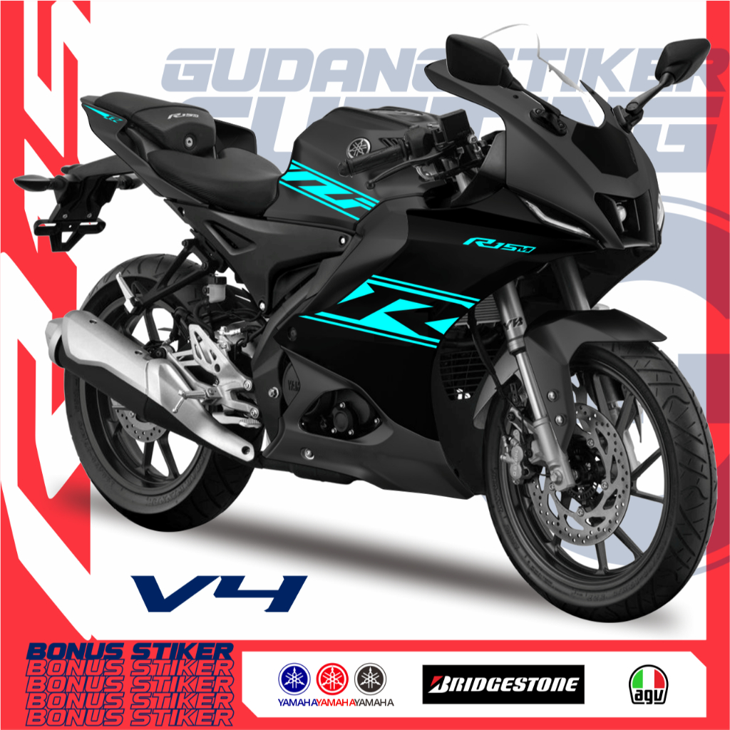 Jual STRIPING CUTTING YAMAHA R15 V4 YZF STIKER R EDITION R15M STICKER ...