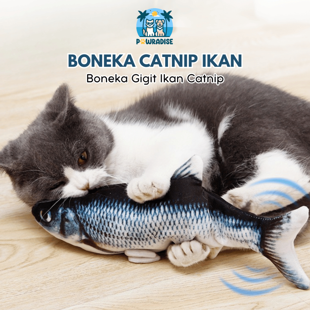 Jual Mainan Boneka Catnip Ikan | Catmint Fish Mainan Kucing Cat Toys ...