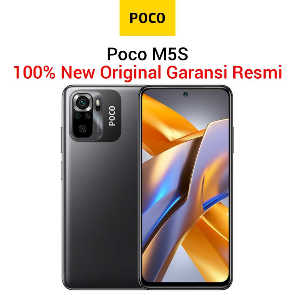 Jual Xiaomi Poco M5s 6/128 Original Resmi 128GB Ram 6GB 4/64 64GB NFC ...