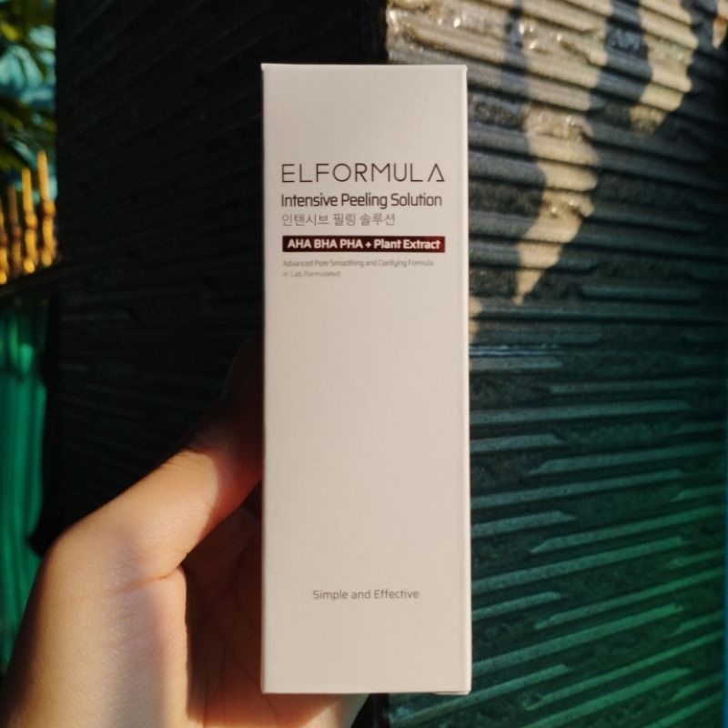 Jual [NEW SEALED] ELFORMULA INTENSIVE PEELING SOLUTION SERUM AHA BHA ...