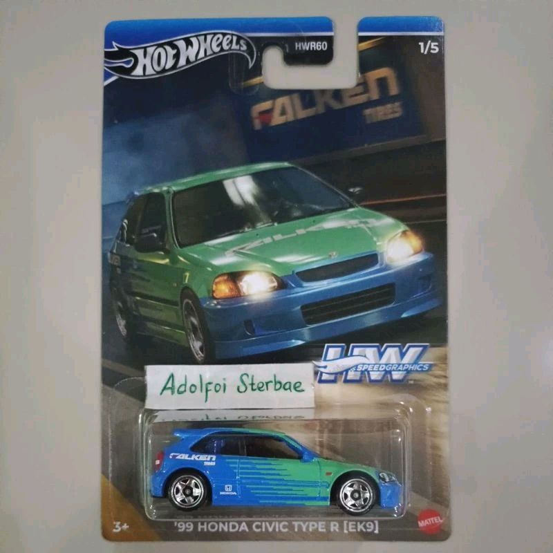 Jual hotwheels hot wheels '99 honda civic type R (EK9) hw j-imports hw ...