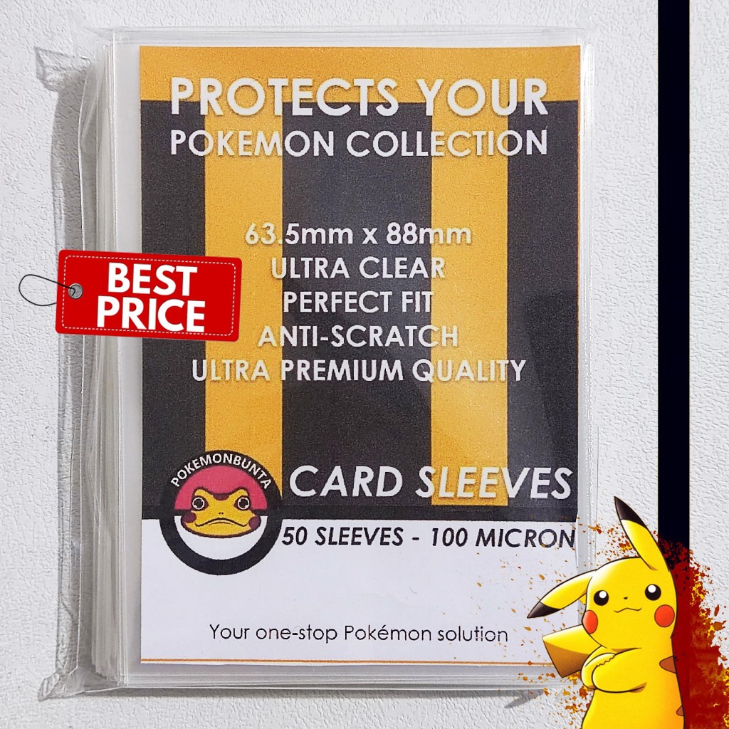 pokemon oversize card sleeves Jumbo XL Oversized Card Sleeves main image 0