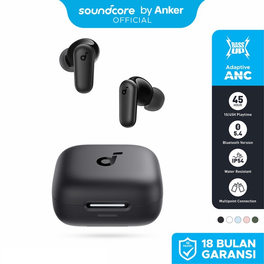 Anker Headset ANKER A3004 Soundcore Q20i Wireless Headphones With
