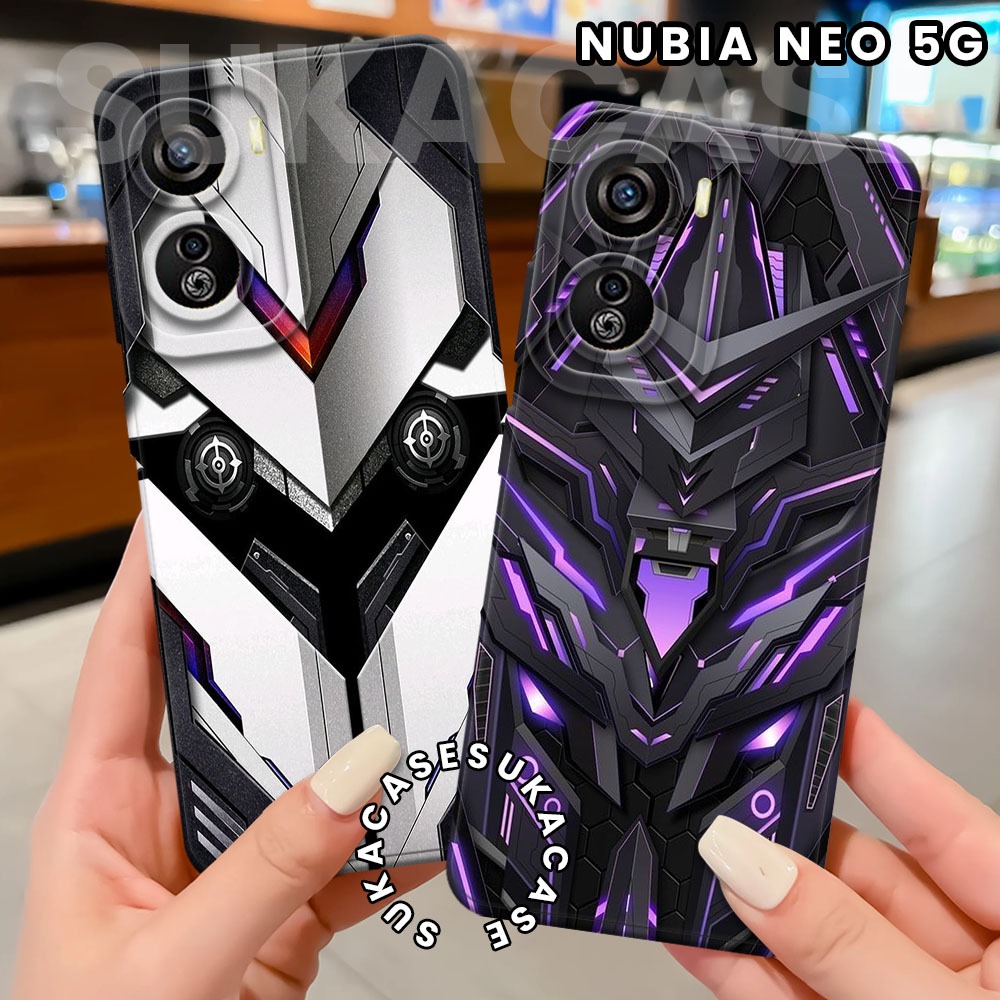 Jual Casing hp Nubia Neo 5G/Neo 2 5G Fashion case Robot (SK01) Softcase ...