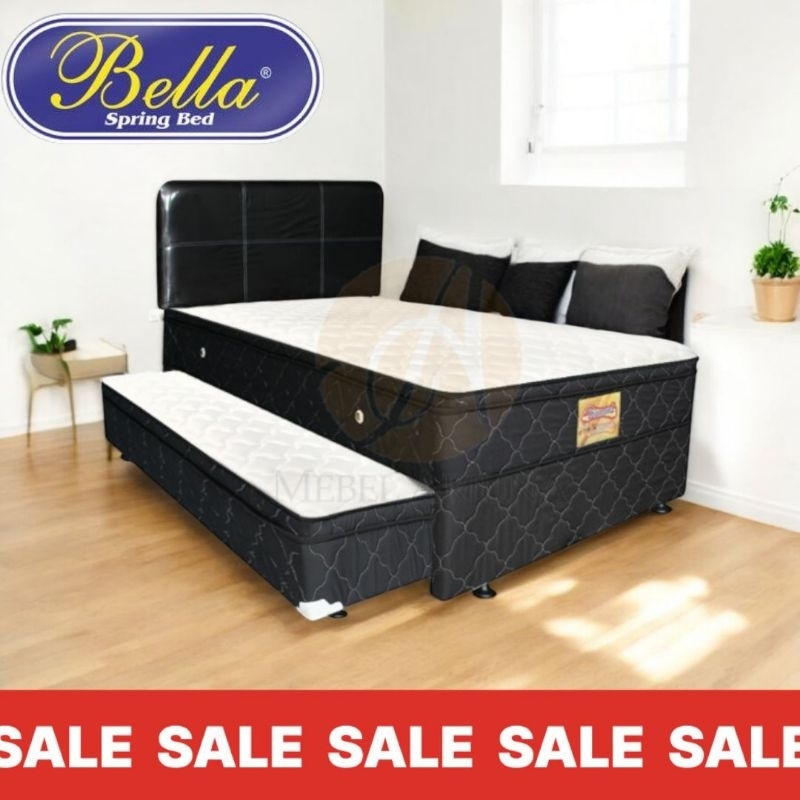 Jual Set sorong Springbed Bella 2in1 Diamond 100 120 140 Promo Murah ...