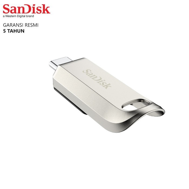 Jual Flashdisk USB Type C Sandisk Ultra Luxe CZ75 128GB | Shopee Indonesia