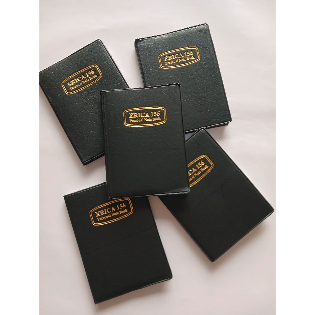Jual Notebook Erica Polos Hitam / Buku Saku Kecil | Shopee Indonesia