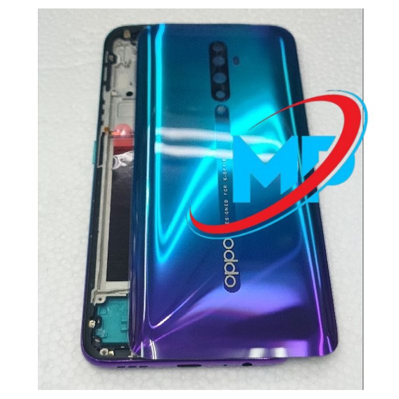 Kesing housing casing frame fullset Oppo Reno 2f Reno 2z Backdoor frame  tulang Lcd