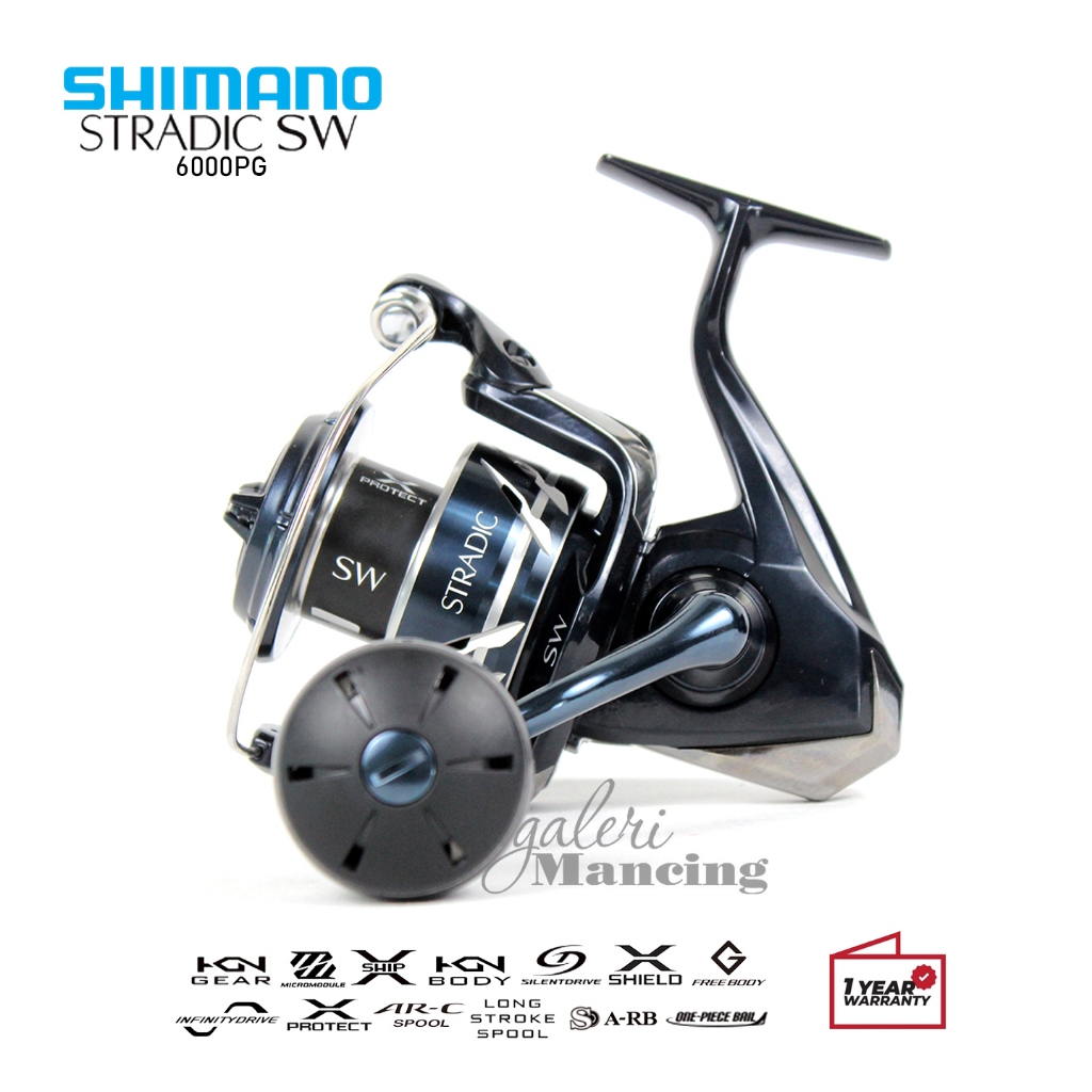 Jual Reel Shimano STRADIC SW NEW 2024 4000 || 6000 || 8000
