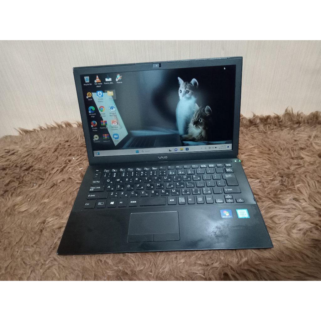 Jual Notebook sony vaio VJS131C11N ram 4gb 280gb ssd intel core i5