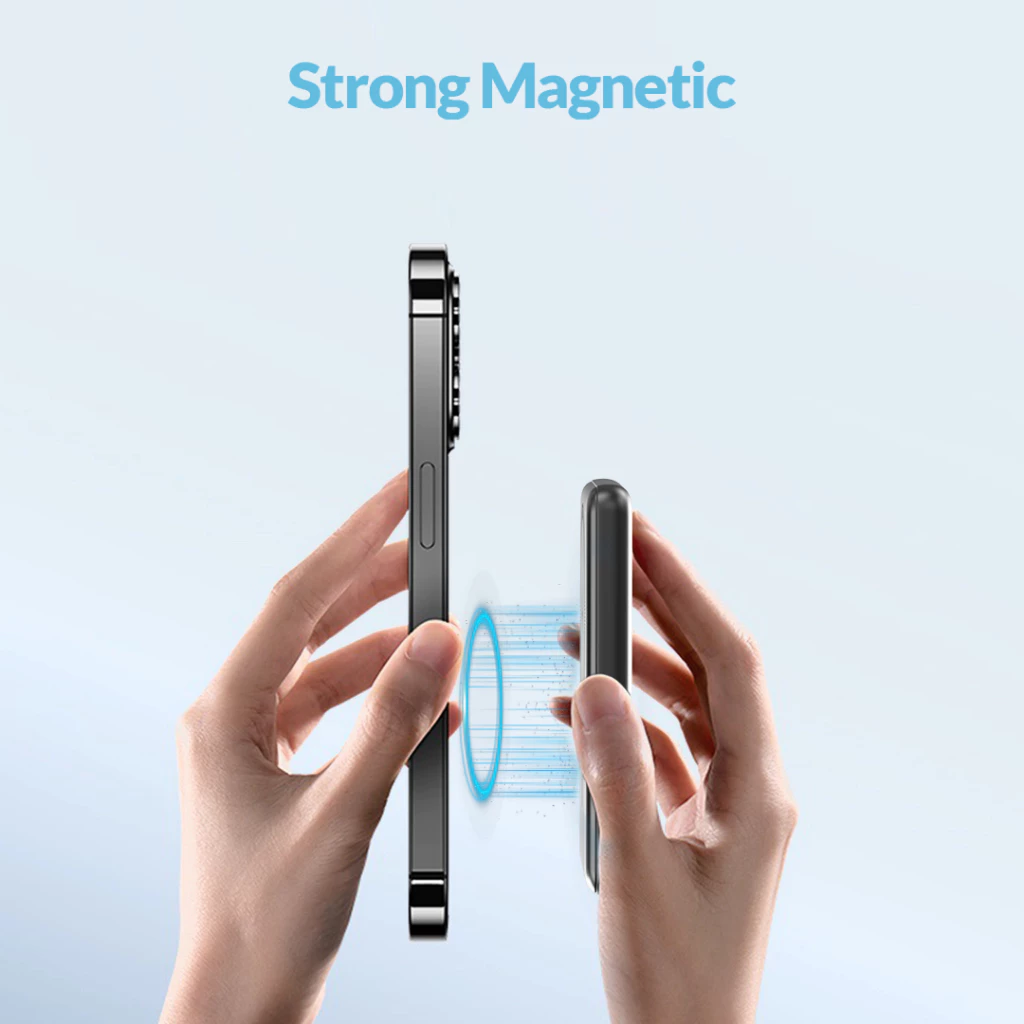 UNEED MagBox B8 Ultra Thin Powerbank Wireless Magsafe QC PD 5.000mAh 20W - UPB560