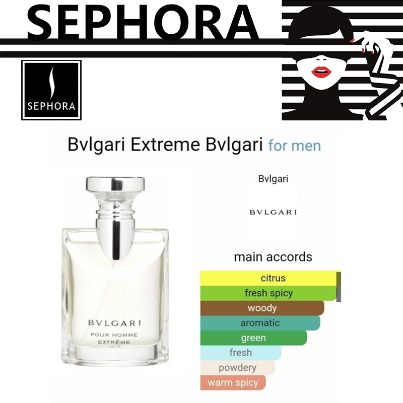 Jual SEPHORA COLLECTION Bvlgari Extreme Pour Homme Eau de Toilette EDT 100ML Shopee Indonesia