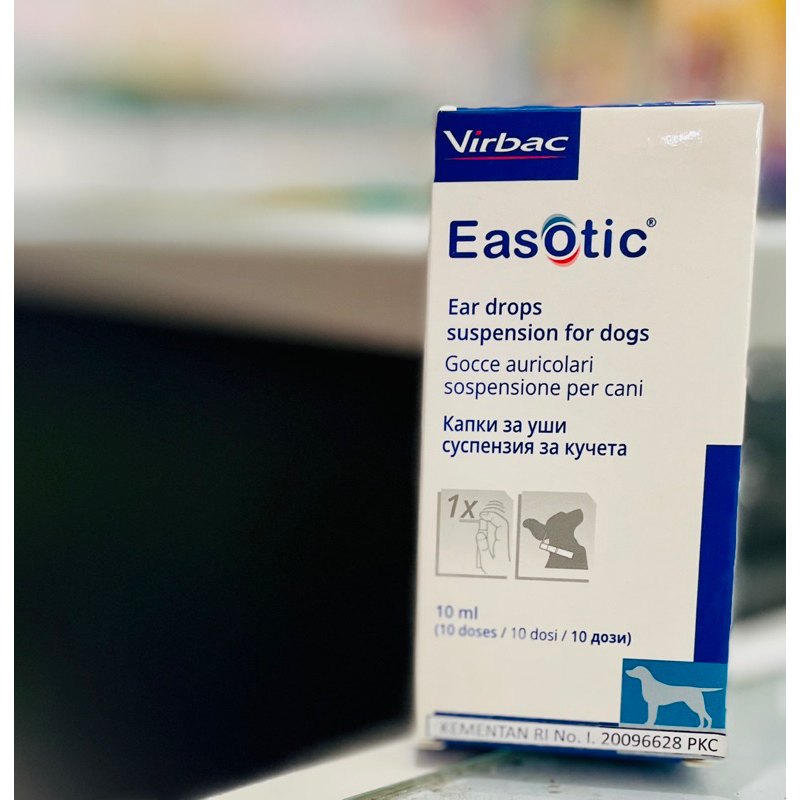 Jual Virbac Easotic Ear Drops suspension for dogs 10ml Shopee Indonesia