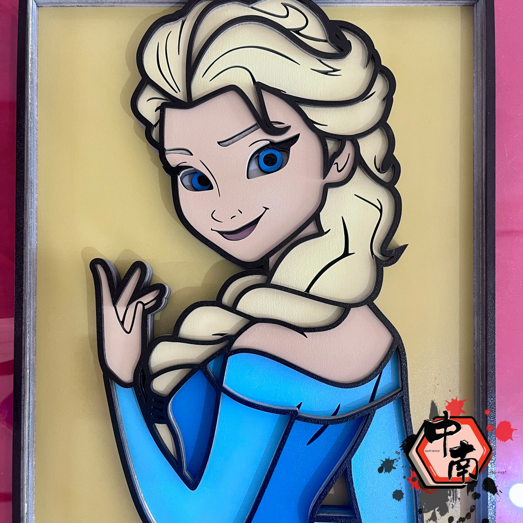 Jual Poster 3D Multilayer Frozen Elsa | Shopee Indonesia