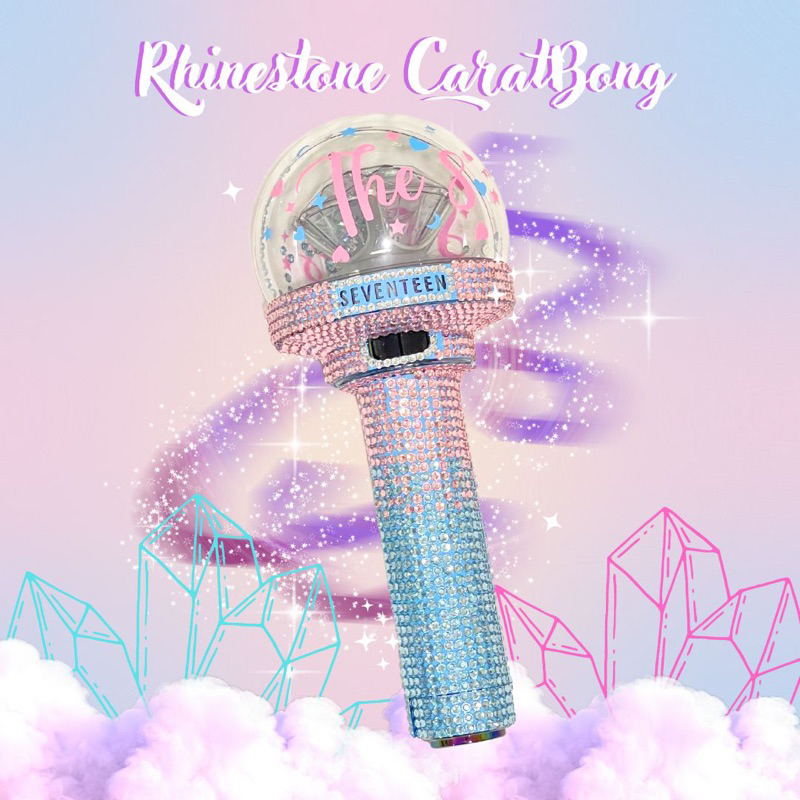 Jual RHINESTONE CARATBONG SEVENTEEN BONG LIGHT STICK VERSI 3 Skin