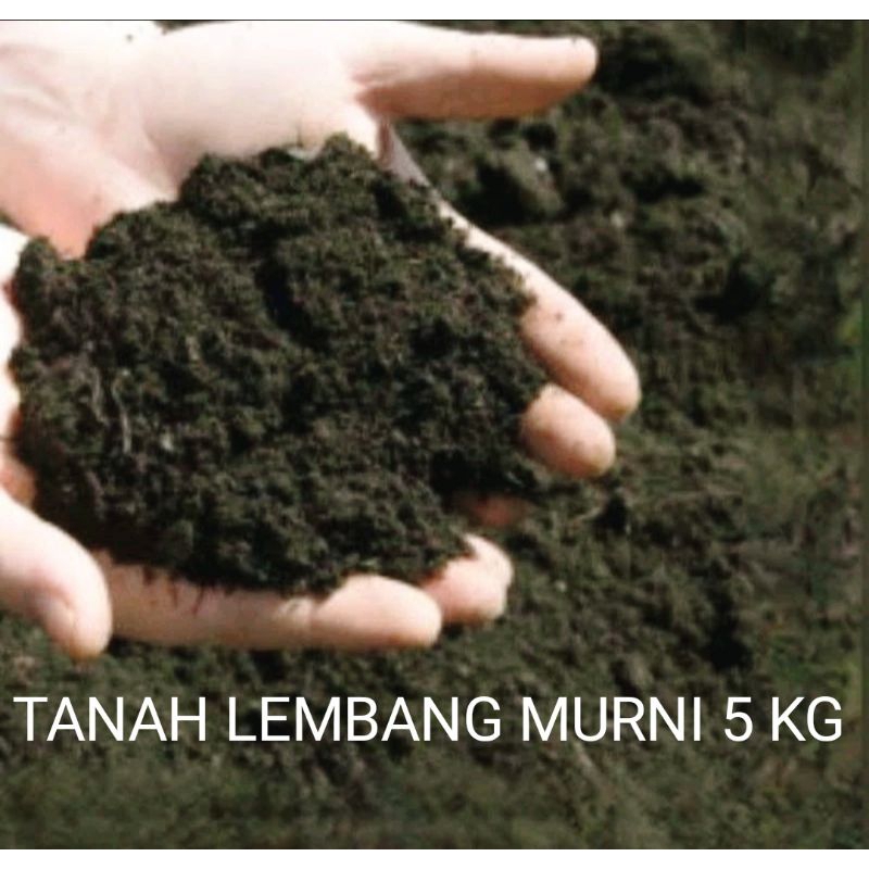 Tanah lembang 5 kg, metan tanah lembang halus karung 5 kg, Media Tanam Subur