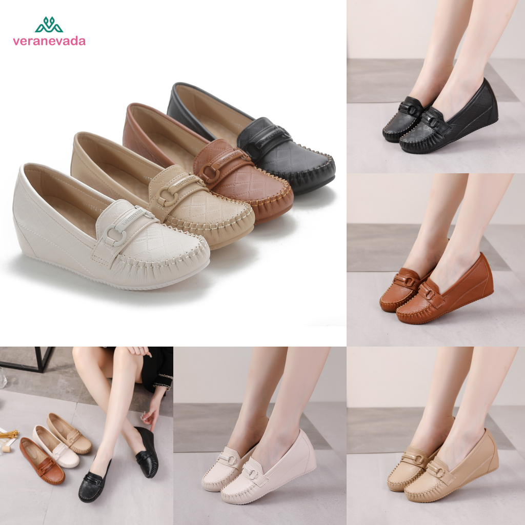 Jual Vera Nevada Sepatu Wedges Wanita Shoes VN1244 Shopee Indonesia