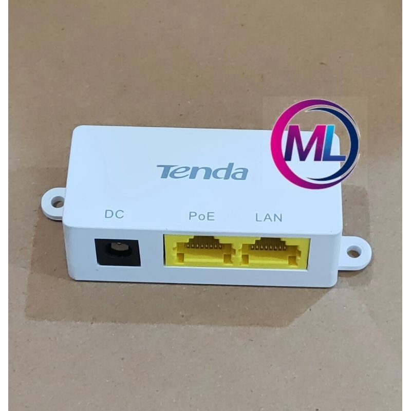 Jual POE Injector Tenda Original Passive POE | Shopee Indonesia