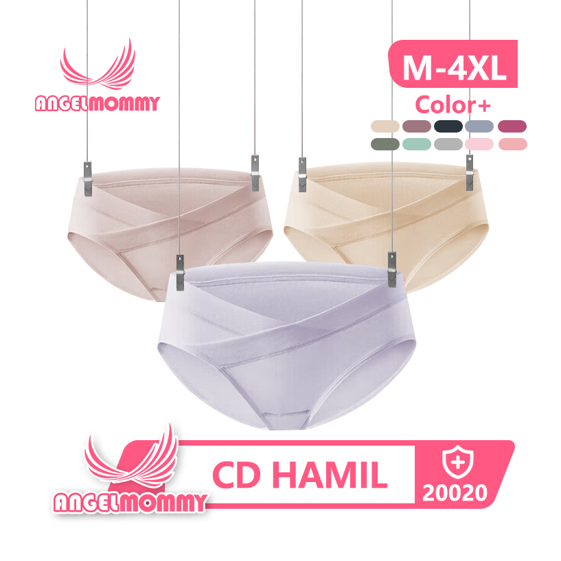 Jual Celana Dalam Hamil Jumbo Bahan Katun Briefs Elastis Seamless Low ...