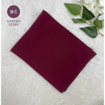 1025 Hijab Segitiga Inner Ceruty 2 Layer