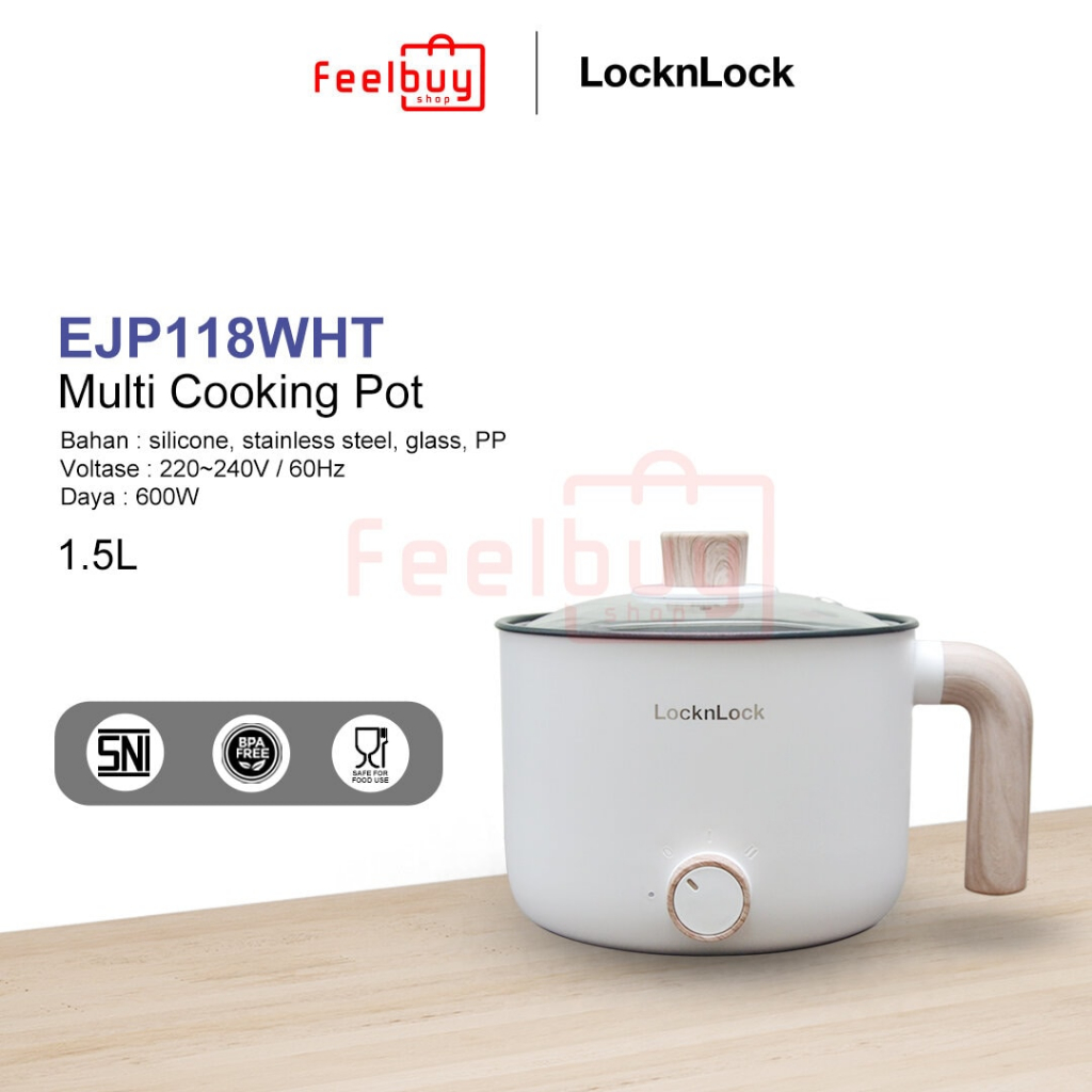 Jual LocknLock Multi Cooking Pot - EJP118WHT | Shopee Indonesia