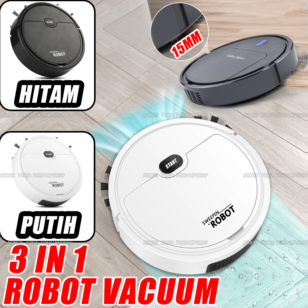 Jual SMART SWEEPING ROBOT 3 IN 1 SAPU PENYEDOT DEBU PEL PEMBERSIH DEBU ...