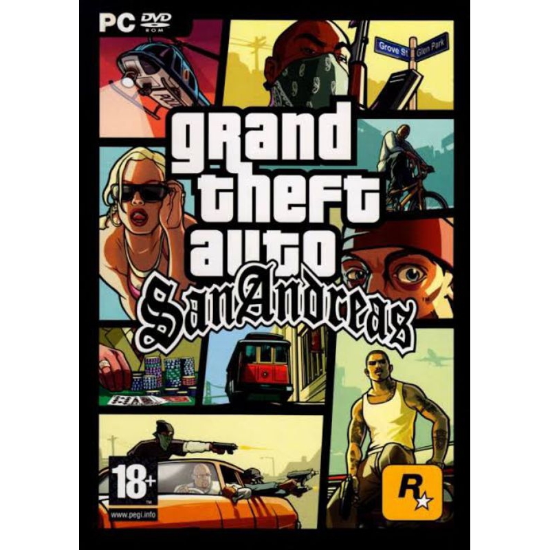 Jual kaset gta san andreas game pc laptop Shopee Indonesia
