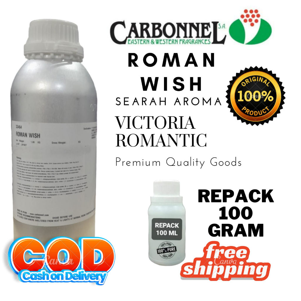 Jual 100 Gram Roman Wish By Carbonel Searaha Roma Victoria Romantic