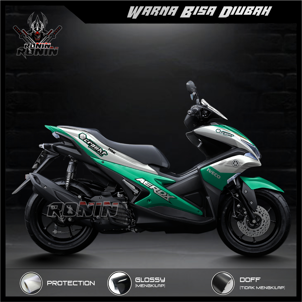 Jual Sticker Decal FULL BODY All New Aerox 155 Connected Motif CranKT ...