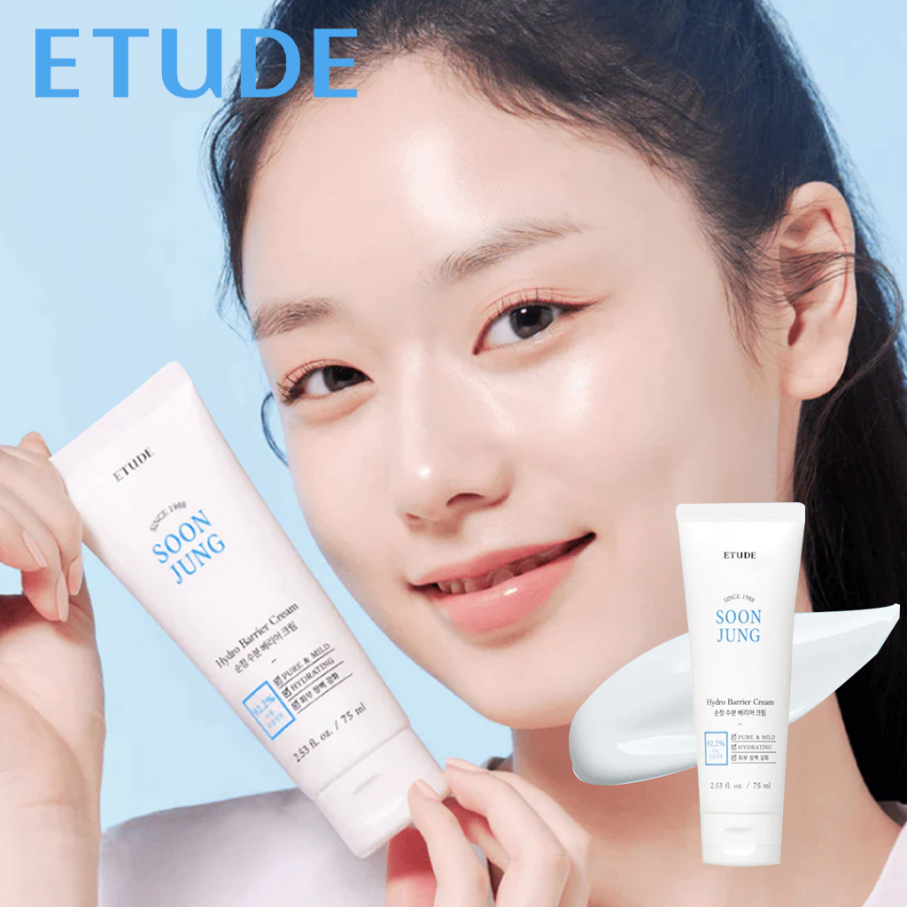 Jual ETUDE Soon Jung Hydro Barrier Moisturizer Cream 50ml / Emulsion