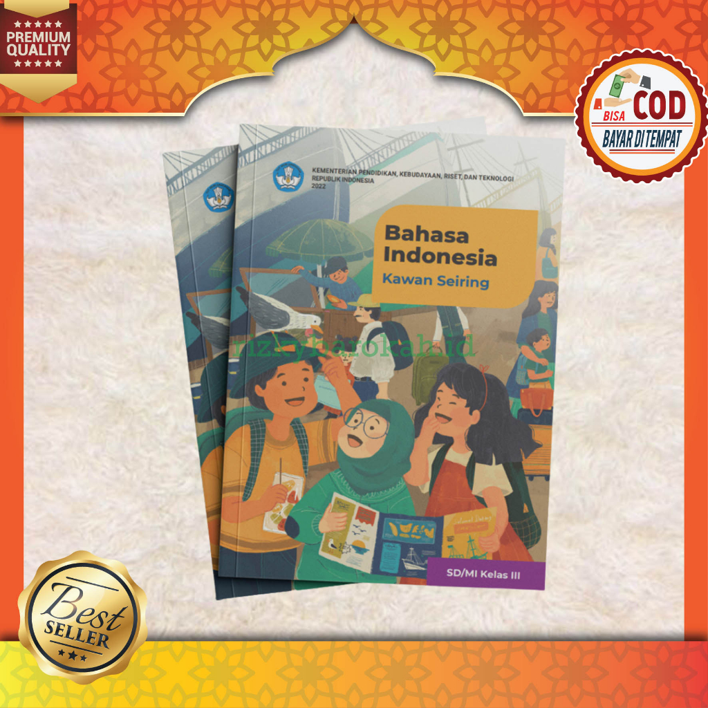 Jual Buku Pelajaran Siswa SD Kelas 3 III Mapel Bahasa Indonesia : Kawan ...