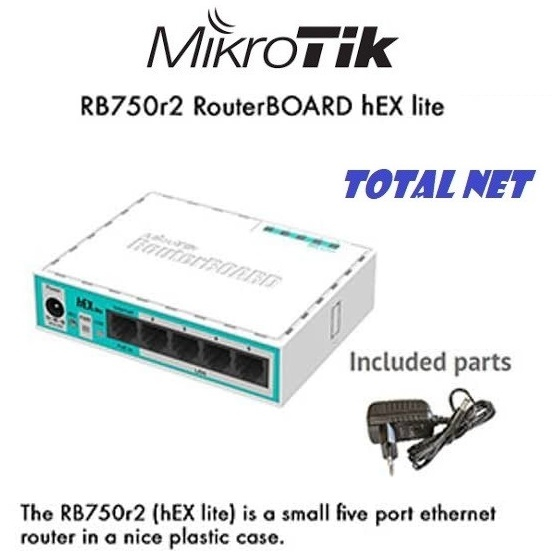 Jual Mikrotik router RB750r2 Hex Lite | Shopee Indonesia