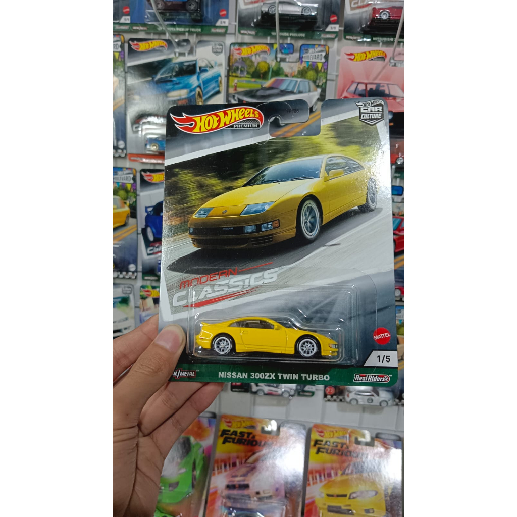 Hot Wheels GRJ93 300ZX Twin Turbo 1:64 Modellauto – Druckguss, Modern Classics Serie
