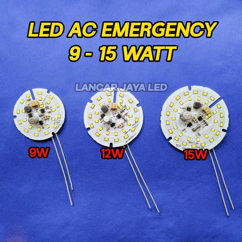 Jual PCB LED AC EMERGENCY (YN) 9W,12W,15W ~Lancar Jaya Led~ | Shopee ...