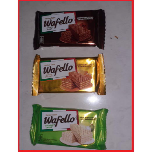 Jual Wafello Wafer Rasa Italia 2000 an Satuan ecer | Wafer Renyah Rasa ...