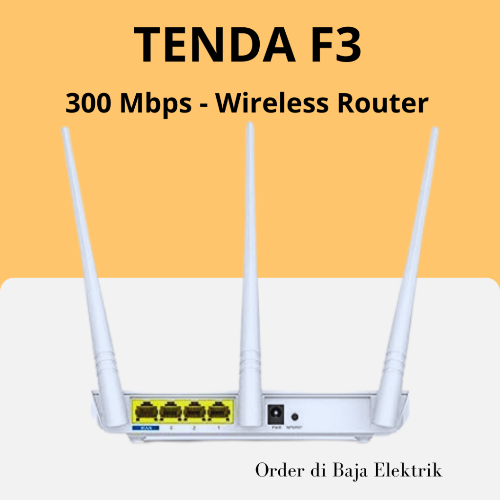 Jual TENDA WIRELESS ROUTER F3 300MBPS | Shopee Indonesia