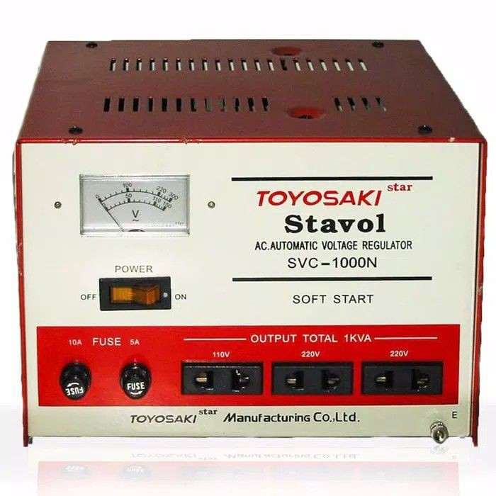 Jual Toyosaki Stabilizer 1000 Watt Stavolt Awet - Penstabil Daya ...