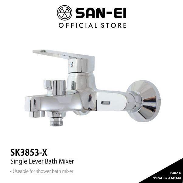 Jual San Ei Single Lever Bath Mixer Sk X Keran Panas Dingin Keran Shower Shopee Indonesia