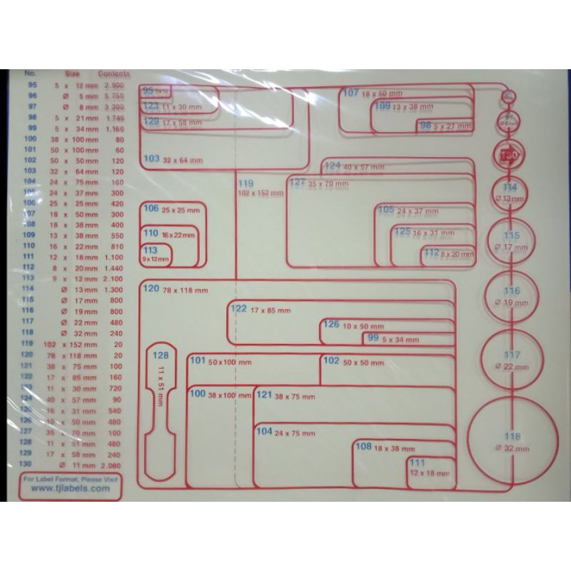 Jual Stiker Label Harga Polos 112 / Sticker Polos Motif / Stiker Label ...